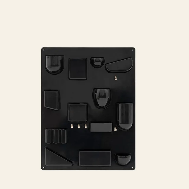 Wandopbergrek met Haken en Vakken voor Kantoor en Keuken – 68 x 52 cm Organisatieoplossing 8