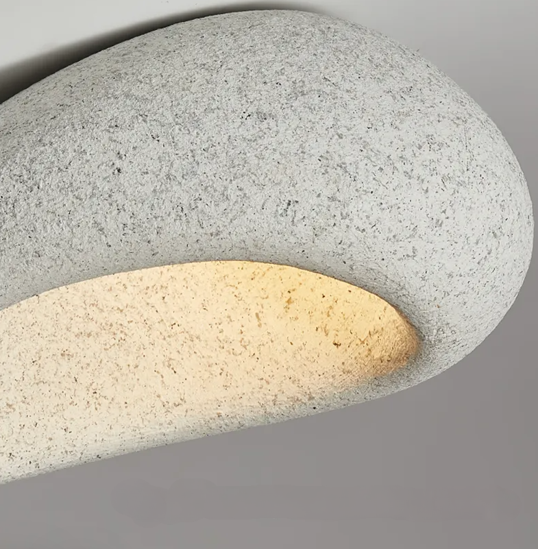 Zwarte Plafondlamp - Handgemaakte LED Plafonniere van Duurzame Materialen voor Elegante Verlichting 4
