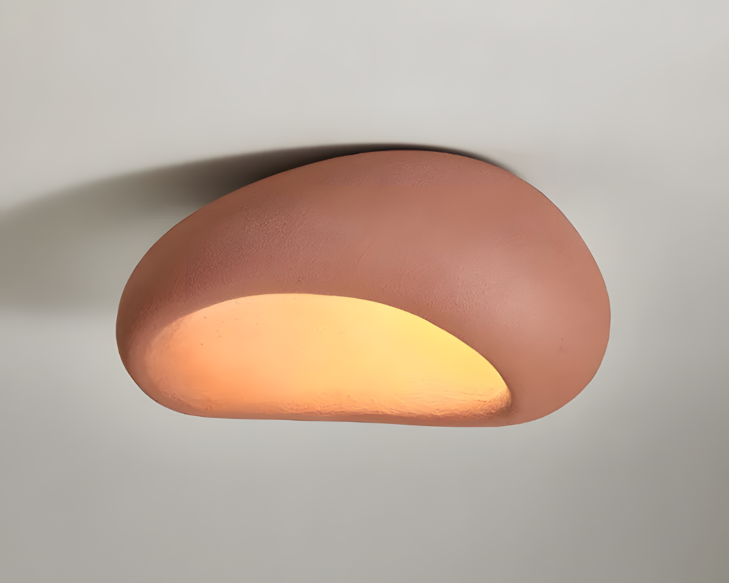 Zwarte Plafondlamp - Handgemaakte LED Plafonniere van Duurzame Materialen voor Elegante Verlichting 6