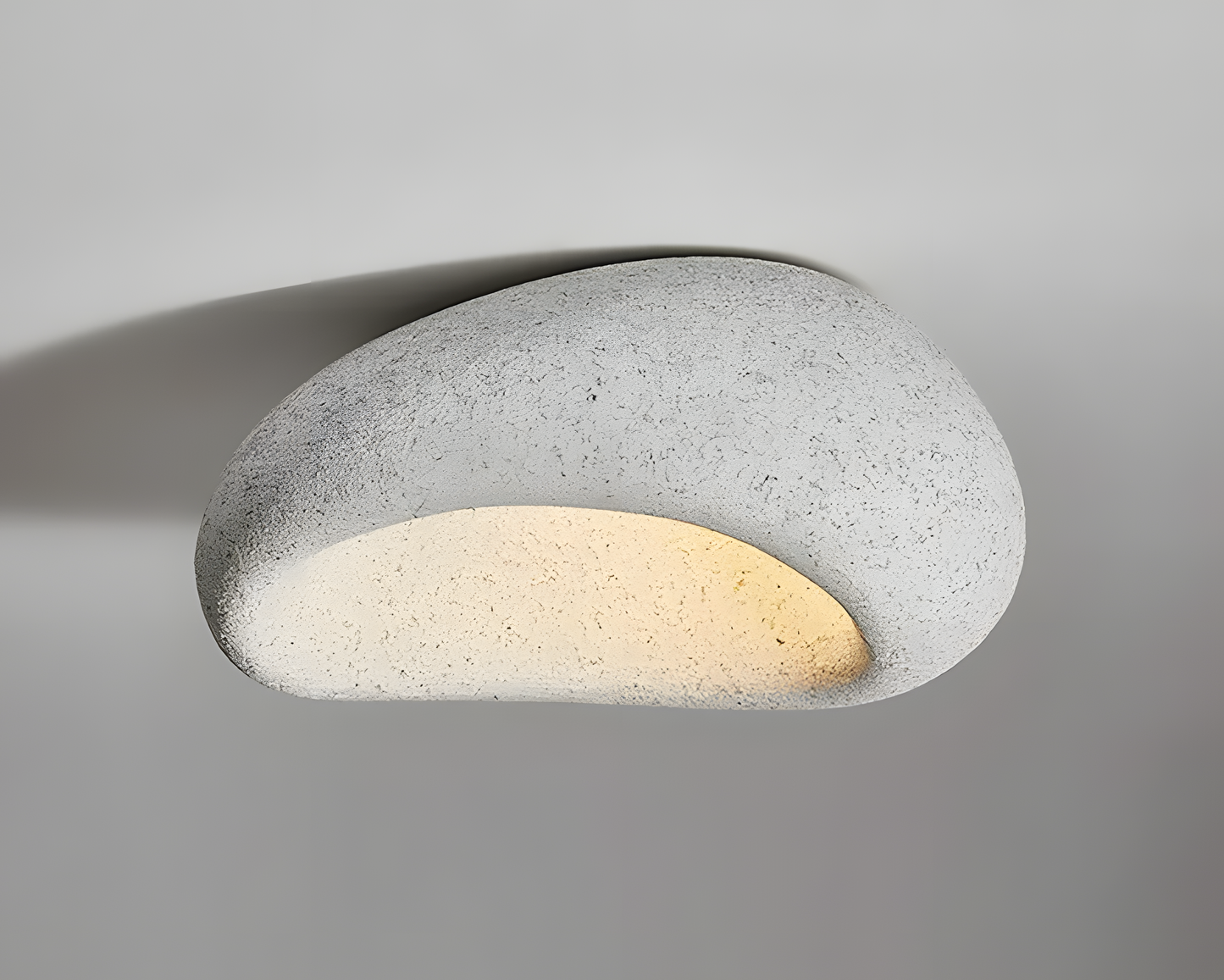 Zwarte Plafondlamp - Handgemaakte LED Plafonniere van Duurzame Materialen voor Elegante Verlichting 7
