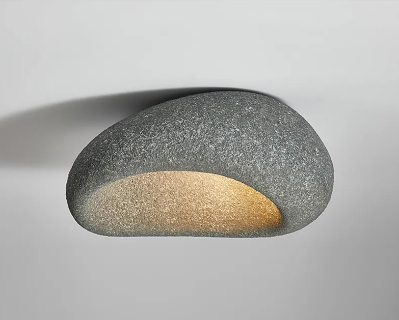 Zwarte Plafondlamp - Handgemaakte LED Plafonniere van Duurzame Materialen voor Elegante Verlichting 8