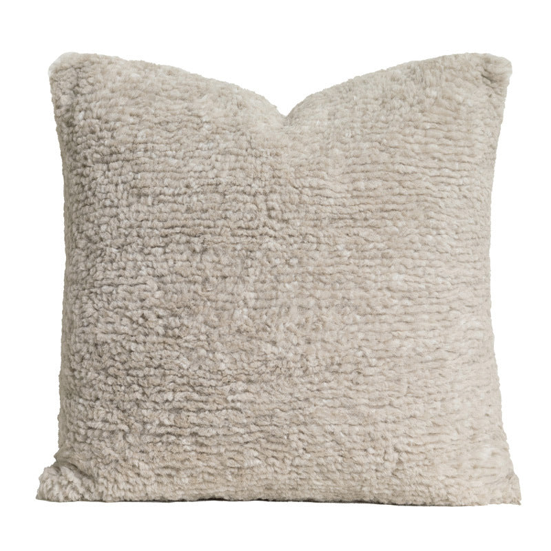 Zacht Bankkussentje met Verenvulling 45 x 45cm Beige