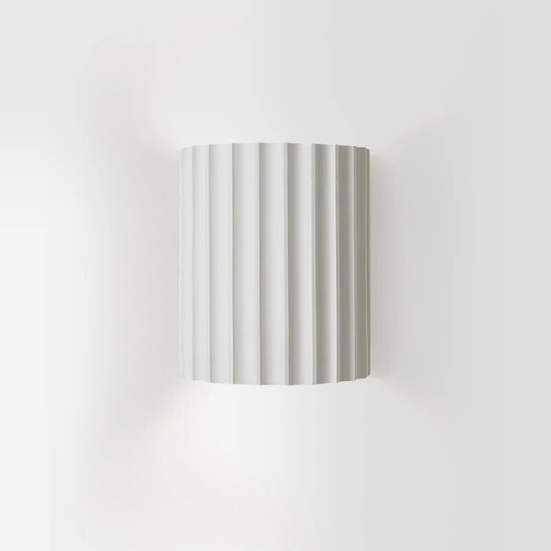 Minimalistische Wandlamp van Hars Wit