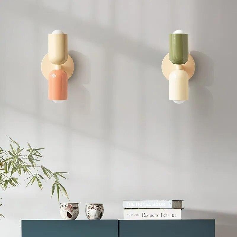 Dubbele Muurlamp in Noordse Stijl