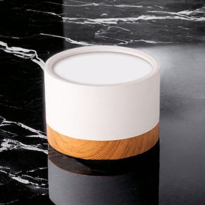 Dimbare Aluminium LED Plafondspotlight met Modern Design en Energie-efficiënte Verlichting Wit
