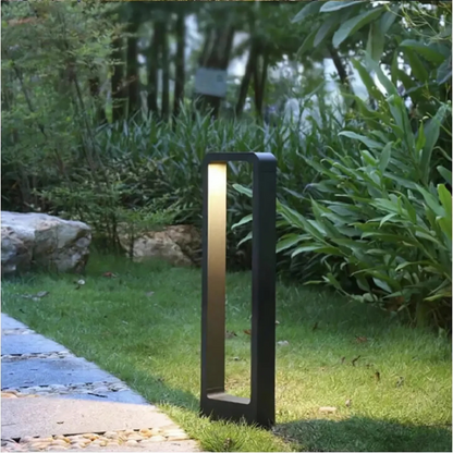 Moderne Buitenlamp Zwart LED Buiten van Aluminium