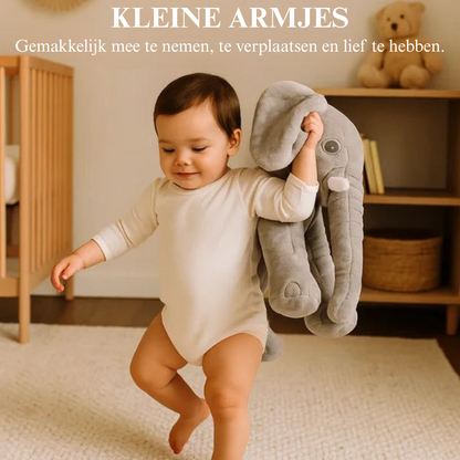Baby Olifant Knuffel Kussen Pluche Speelgoed