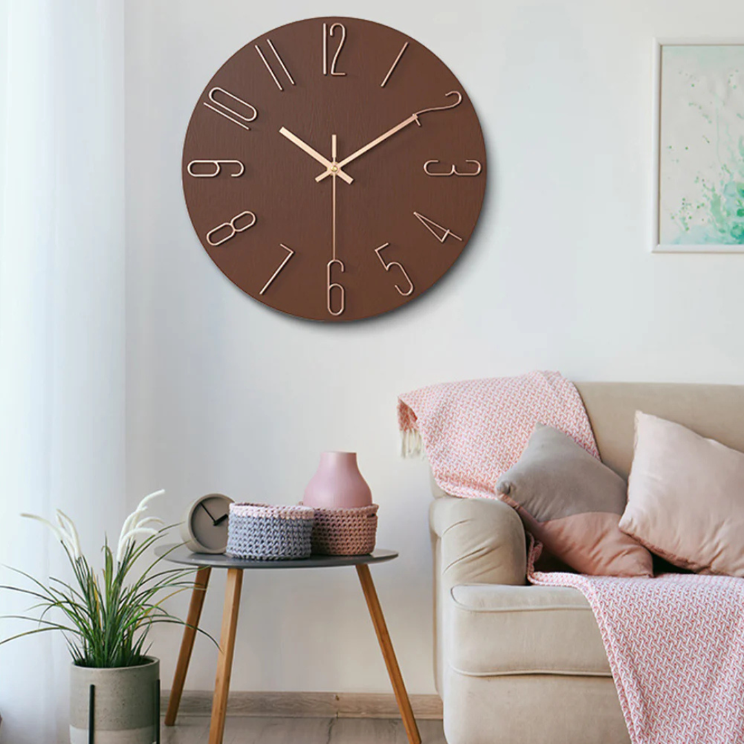 Moderne Wandklok met Minimalistisch Design