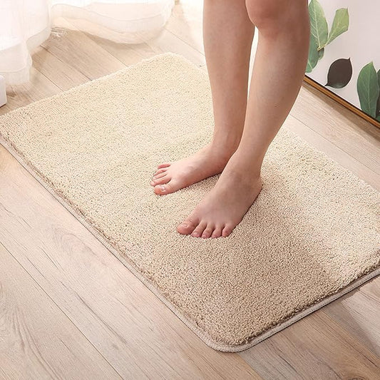 Antislip Badkamermat met Hoge Absorptie en Zacht Pluche Ontwerp 0