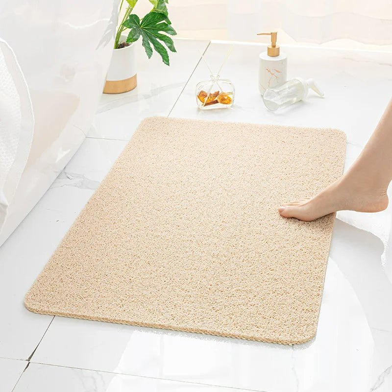 Sneldrogende Antislip Douchemat voor Veiligheid en Comfort Beige