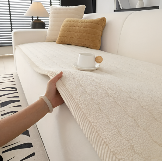 Antislip Polyester Bankhoes voor Huisdieren – Zacht en Beschermend in Grijs, Beige of Blauw 0