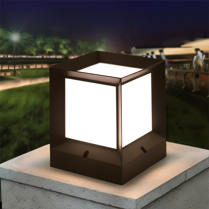 Staande LED Buitenlamp voor Poort en Oprit Wit 6000K