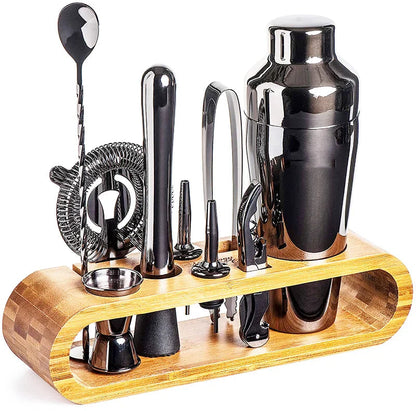 Cocktailset met 10-delige Bar Kit en Luxe Metallic Afwerking voor Professionele Cocktails 9