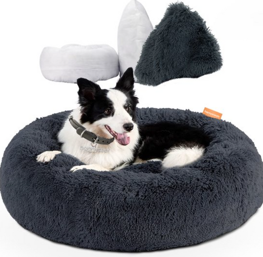 Comfortabele Fluffy Hondenmand voor Kleine Honden en Katten – Verkrijgbaar in Diverse Maten 0