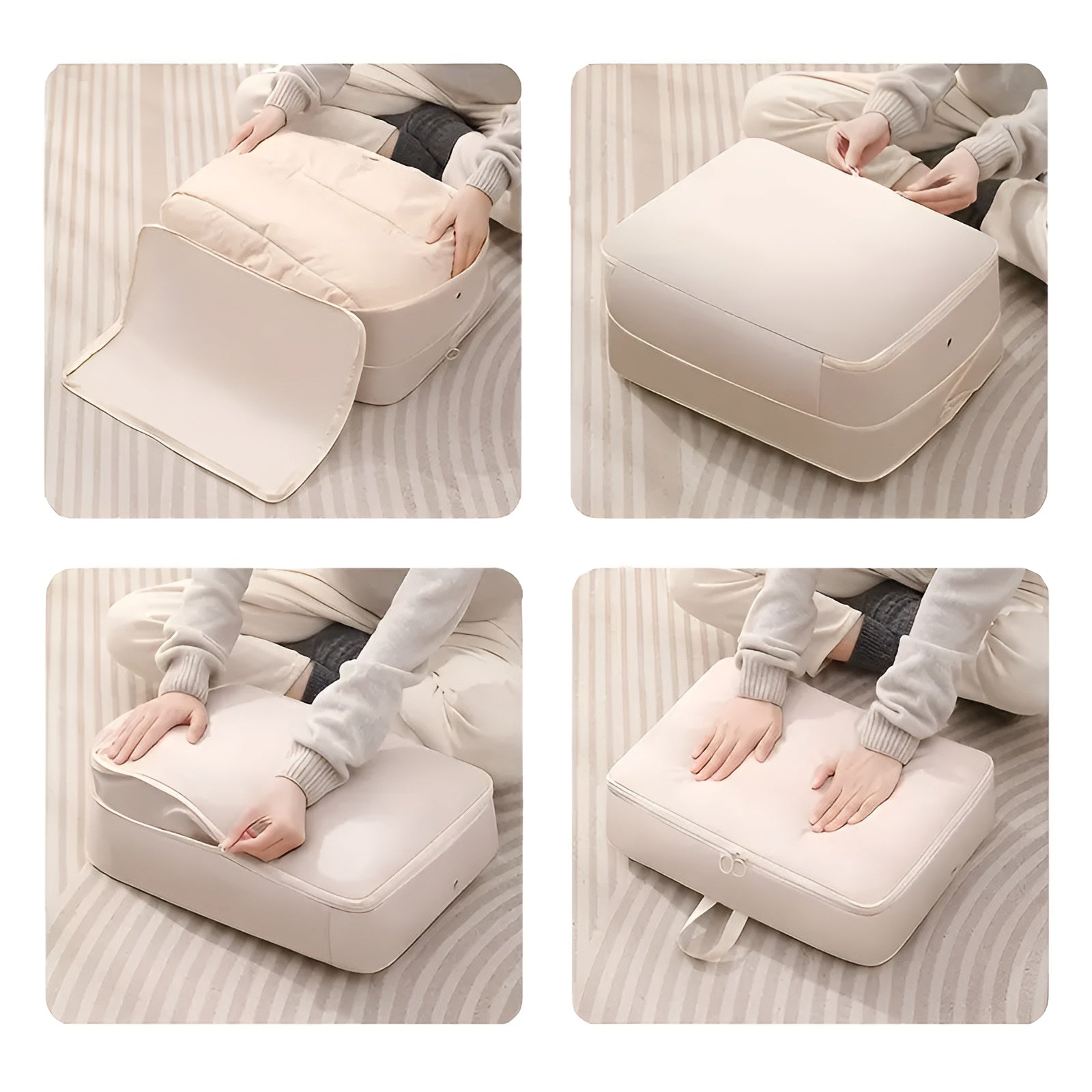 Compressiezak voor Kleding en Beddengoed – Ruimtebesparende Oplossing voor Efficiënte Opslag 6