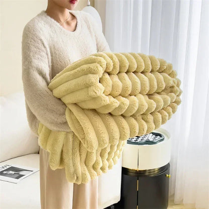 Dames Fleece Deken met Luxe Zacht Materiaal en Warmte 13