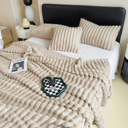 Dames Fleece Deken met Luxe Zacht Materiaal en Warmte 2