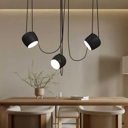 Dimbare Hanglamp voor Woonkamer en Eettafel – Modern Design in Metaal en Glas 15
