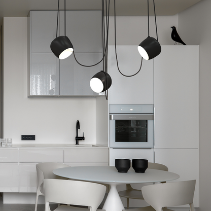 Dimbare Hanglamp voor Woonkamer en Eettafel – Modern Design in Metaal en Glas 5