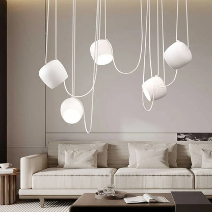 Dimbare Hanglamp voor Woonkamer en Eettafel – Modern Design in Metaal en Glas 9