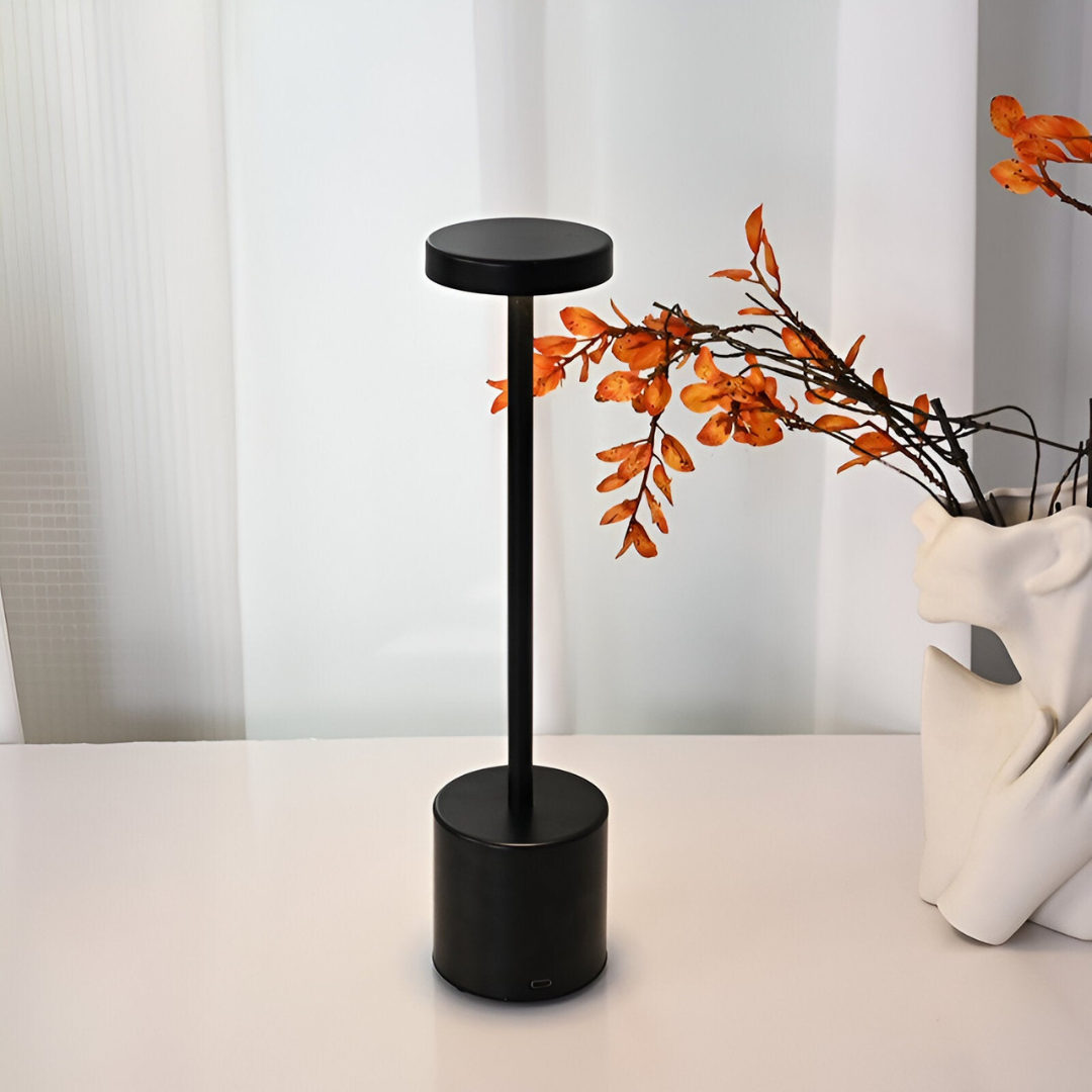 Draadloze Oplaadbare Tafellamp - Retro LED Verlichting