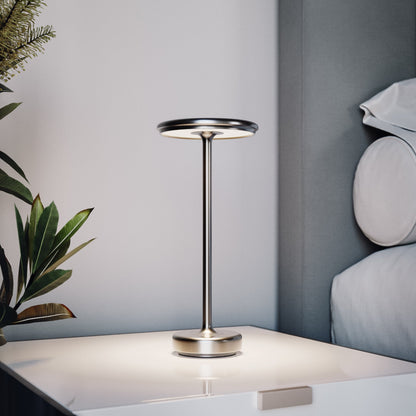 Draadloze Tafellamp met Dimbare LED en Oplaadbare Batterij voor Binnen en Buiten - Multifunctioneel Design 6