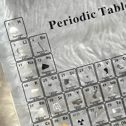 Echte Elementen Periodiek Tafel met Verlichting en Acryl Display voor Educatie en Decoratie 2