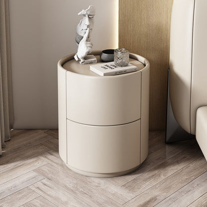 Elegant Nachtkastje Hout met 2 Lades – Nordic Design voor Slaapkamer Decoratie 1