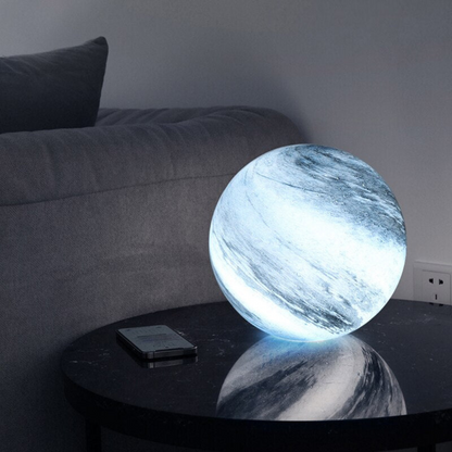 Elegante Maanlamp met Dimbare Kleuren en USB Oplaadfunctie voor Sfeervolle Verlichting 0