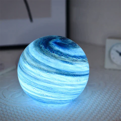 Elegante Maanlamp met Dimbare Kleuren en USB Oplaadfunctie voor Sfeervolle Verlichting 2