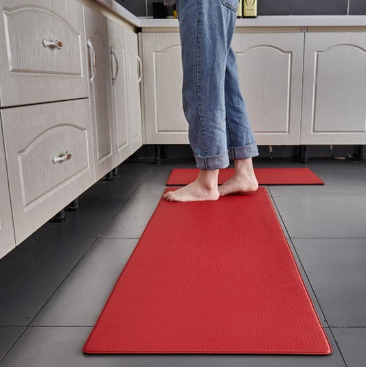 Ergonomische Anti-Vermoeidheidskeukenmat van Duurzaam PU met Gevoerde Ondersteuning en Antislip Functie 0