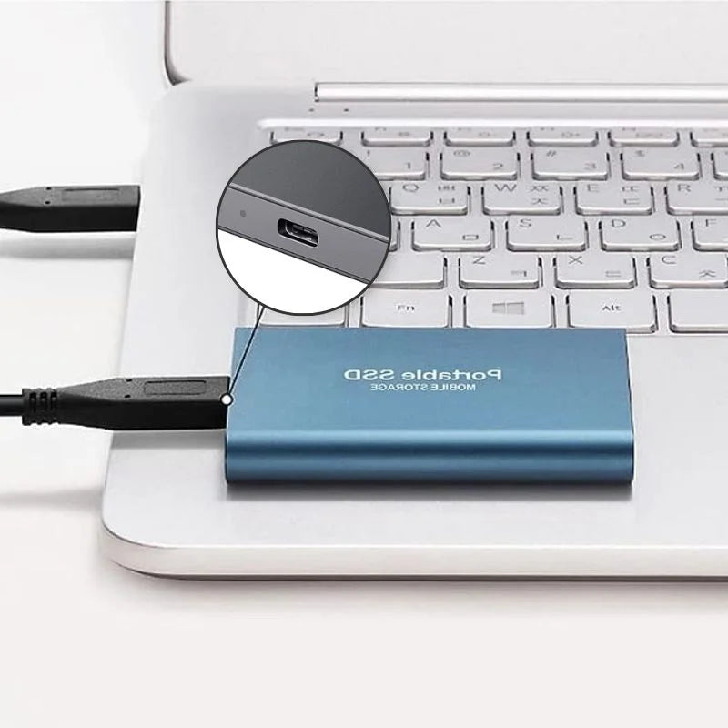 Externe SSD Draagbaar Ontwerp met Overdrachtssnelheid tot 1050 MB/s