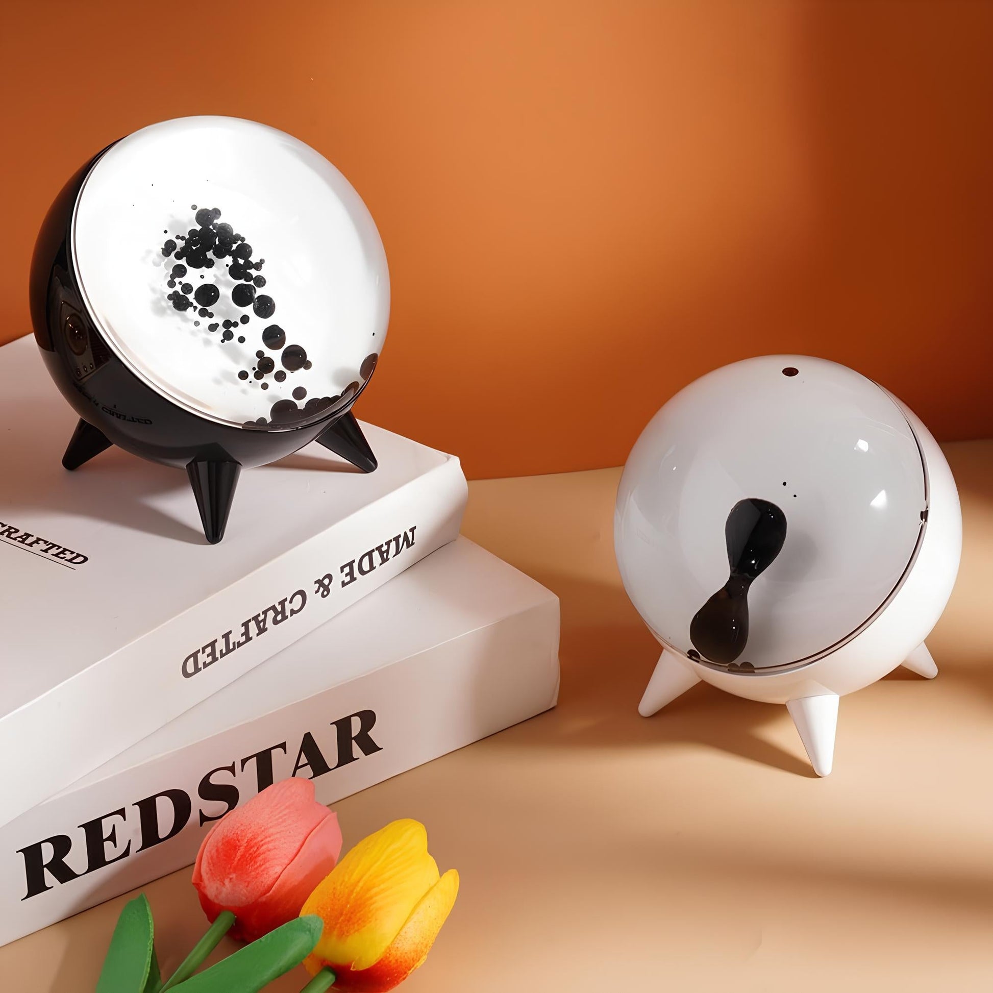 Ferrofluid Speaker Display met Bluetooth en Hypnotische Visuele Effecten