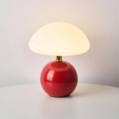Franse Crème Paddenstoel Hanglamp – Elegante LED Verlichting voor Woonkamer en Slaapkamer 4