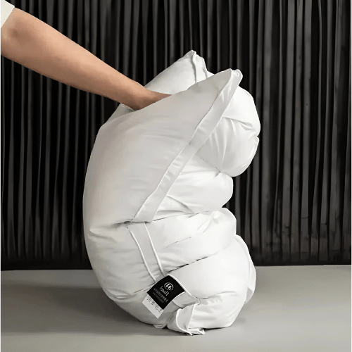 Slaapkussen met Ganzendonsvulling voor Comfort en Nekondersteuning – 48 x 74 cm