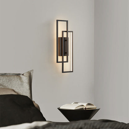 Geometrische LED Wandlamp met Afstandsbediening voor Binnengebruik – Dimbare Muurlamp 8