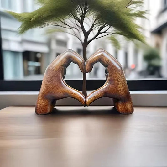 Handgemaakt Hart Ornament – WarmHeart Decoratief Symbool van Liefde voor Interieurdecoratie 0