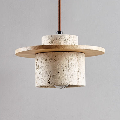 Hanglamp Travertin met LED Verlichting – Retro Eetkamer Lamp voor Woonkamer en Slaapkamer 3