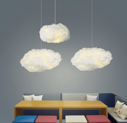 Hanglamp Wolkenvorm van Katoen – Zacht Licht voor Slaapkamer en Kinderen 5