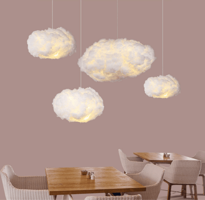 Hanglamp Wolkenvorm van Katoen – Zacht Licht voor Slaapkamer en Kinderen 6