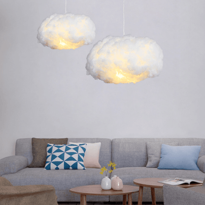 Hanglamp Wolkenvorm van Katoen – Zacht Licht voor Slaapkamer en Kinderen 7