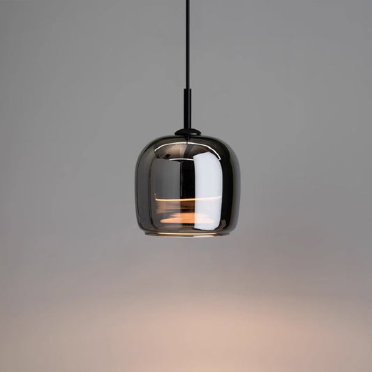 Hanglamp Zwart van Glas voor Eettafel – Elegante Woonkamer Lamp met Moderne Stijl 5