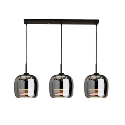 Hanglamp Zwart van Glas voor Eettafel – Elegante Woonkamer Lamp met Moderne Stijl 9