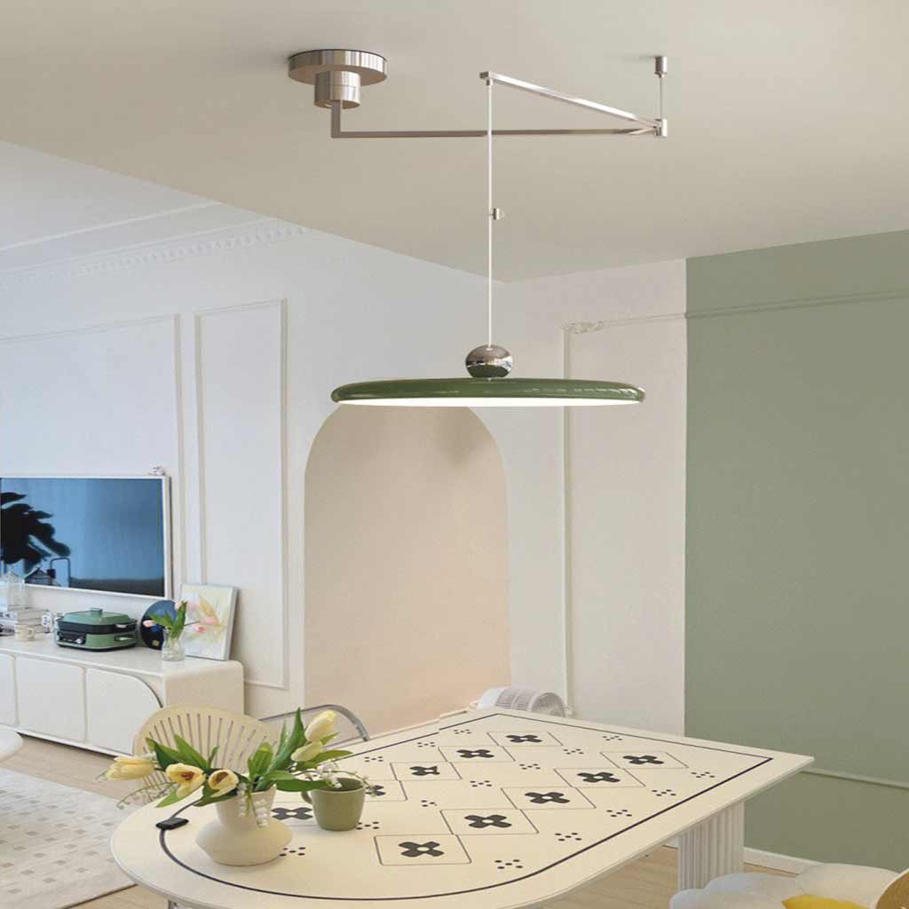 Hanglamp Modern Verstelbare Zwenkarm met Dimbare LED Groen
