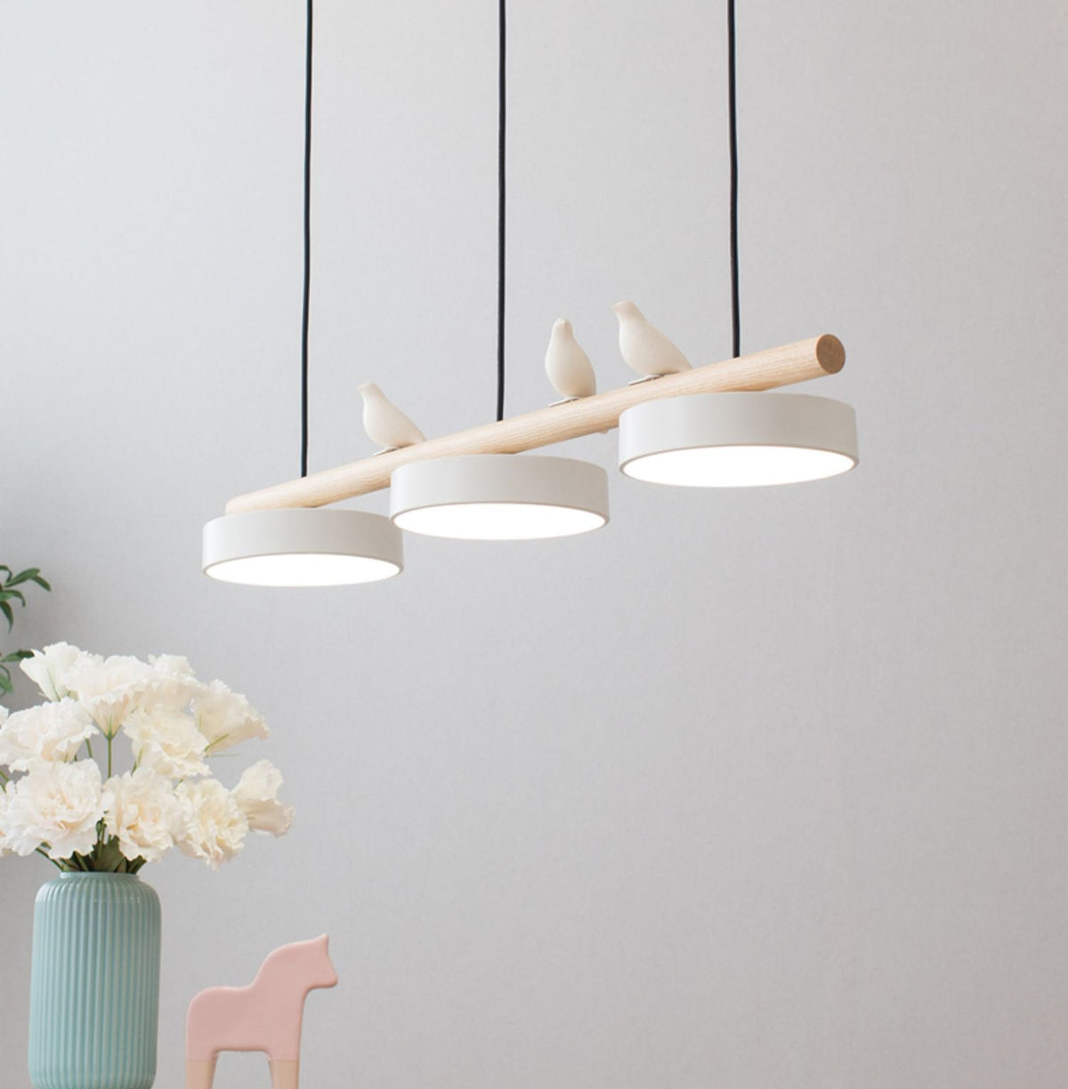 Hanglamp voor Binnen met LED en Vogelmotief