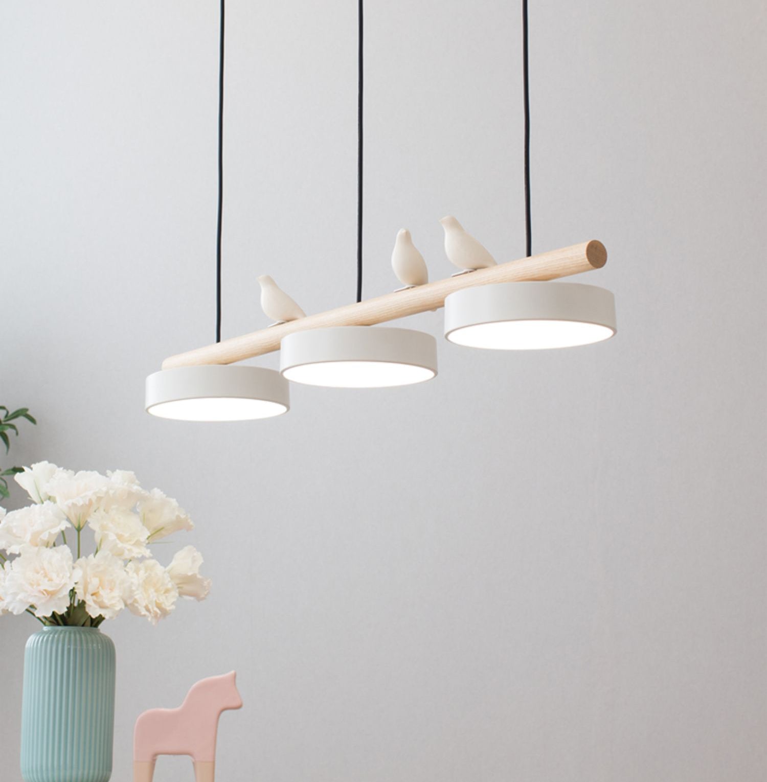 Hanglamp met Vogelmotief voor Woonkamer, Eetkamer en Slaapkamer – Sienna Pendant Lamp 3