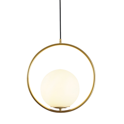 Hanglamp van Gebogen Messing voor Woonkamer en Eetkamer – Elegante Industriele Hanglamp 10