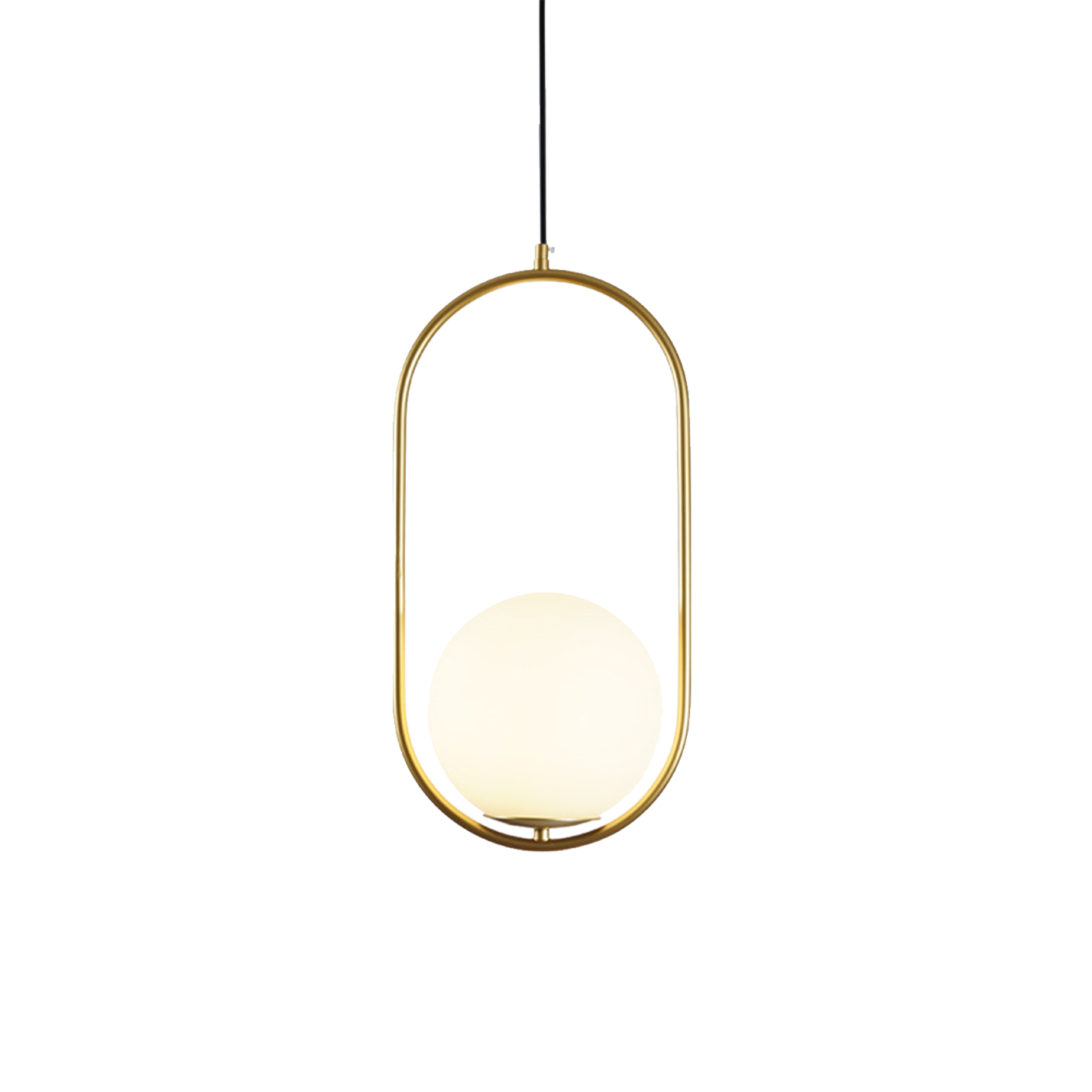 Hanglamp van Gebogen Messing voor Woonkamer en Eetkamer – Elegante Industriele Hanglamp 11