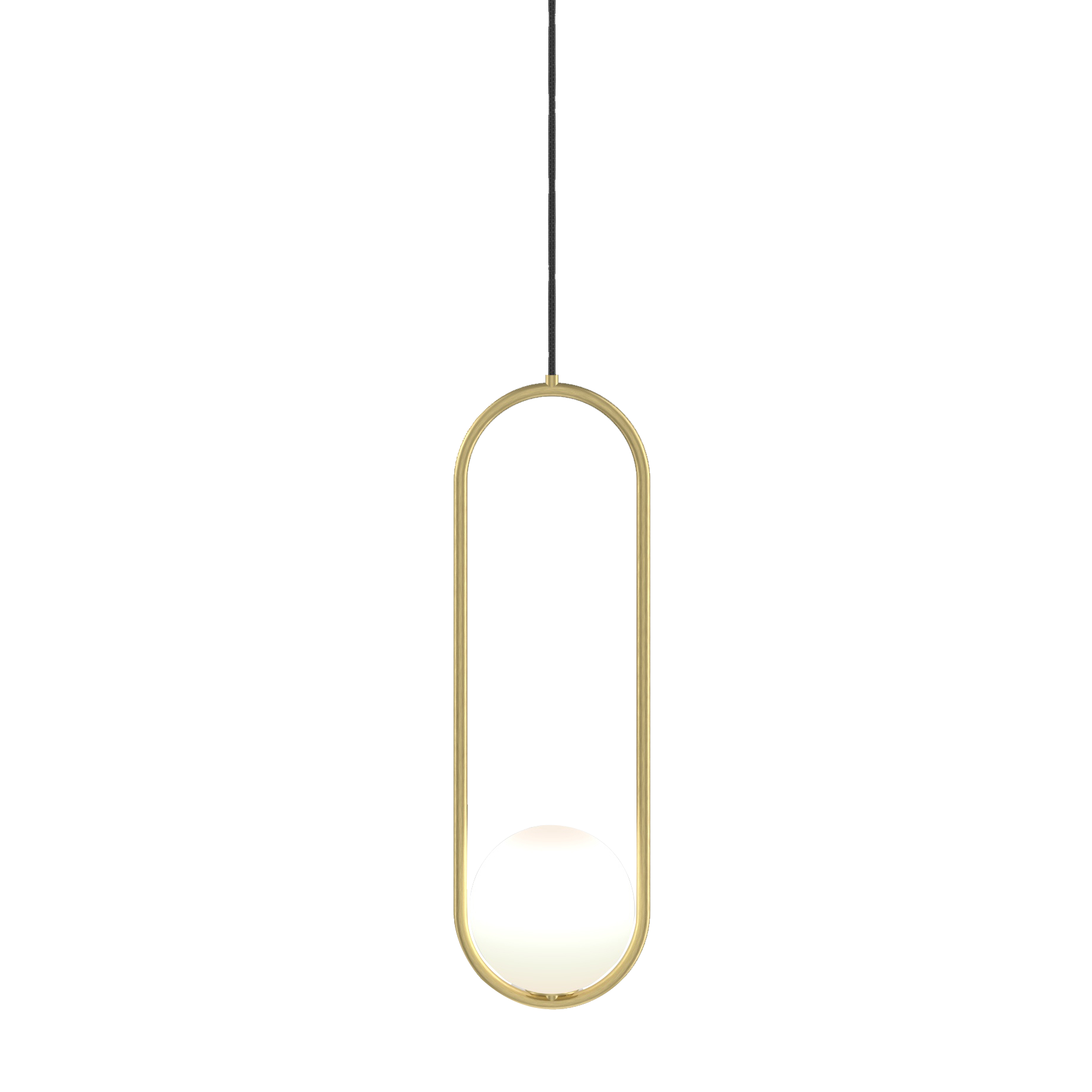Hanglamp van Gebogen Messing voor Woonkamer en Eetkamer – Elegante Industriele Hanglamp 9
