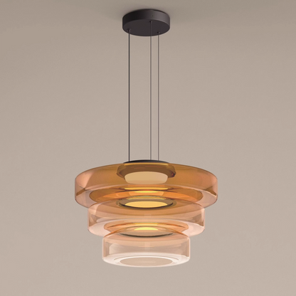 Hanglamp van Glas in Bauhaus Stijl voor Woonkamer, Eettafel en Slaapkamer – Elegante Hanglamp 1